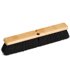 Marino: 24&quot; Tampico Fill Wood Floor Broom With 54&quot; Wood Handle