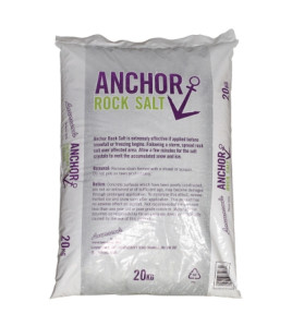 ANCHOR Rock Salt 20 kg Bag Lawrason's 