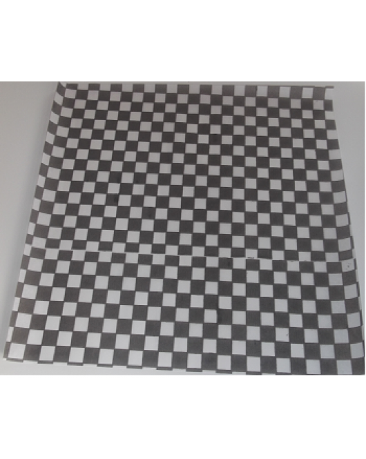 12 x 12 Black Checkered Sandwich Wraps 1000pcs / Box 