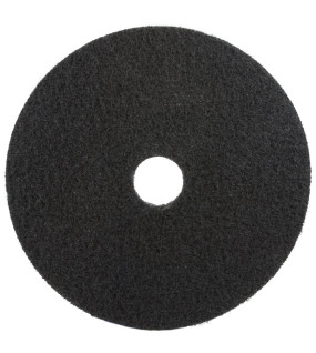 19" black floor stripping pads 5 per a case prime source 