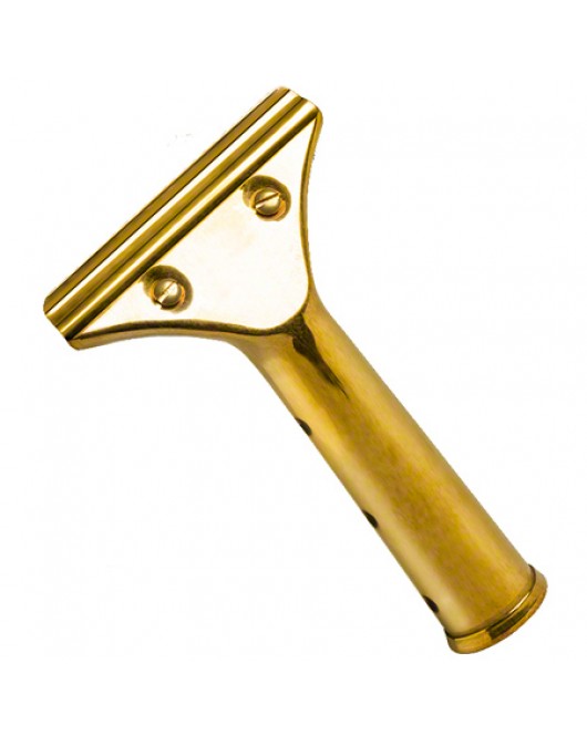 Brass window squeegee handle M2 
