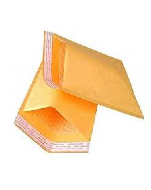 10.5 x 16 Inch Kraft Bubble Mailers Self-Sealing Shipping Envelopes #5, Pack of 10