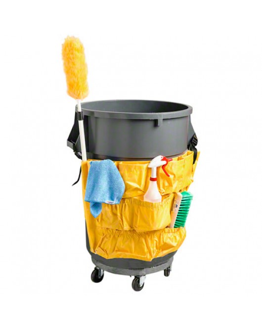 Caddy for 20,32, and 44 gallon containers -yellow M2 