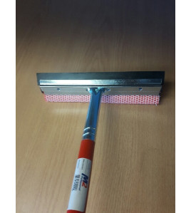 10&quot; car squeegee with 20&quot; wooded handle m2 