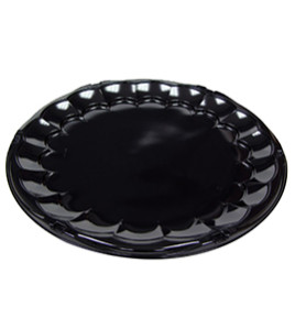 12&quot; Flat Black Tray Smartlock Caterware, 50/case