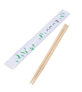 Chinese bamboo chopsticks individually wrapped 3000 case 