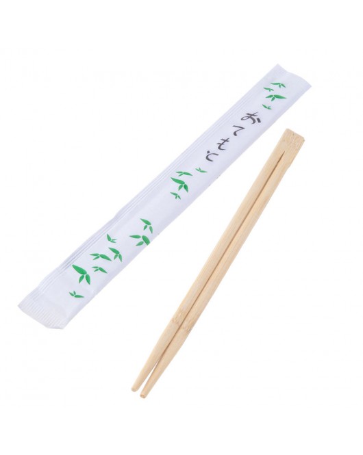 Chinese bamboo chopsticks individually wrapped 3000 case 