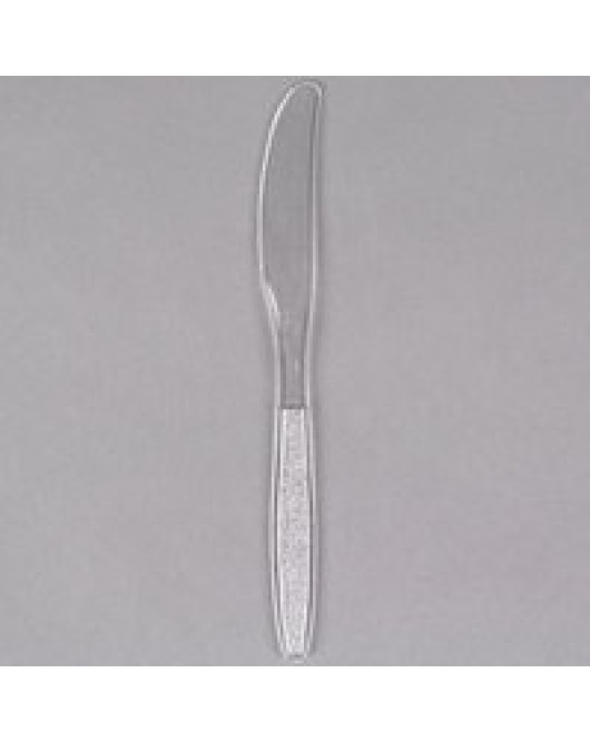 clear plastic knife 100 pack heavy duty 