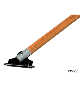 Marino: 60&quot; Wood Clip-On Dust Mop Handle