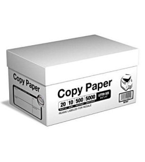 8.5"X11" COPY PAPER 92BR - 5000/CS