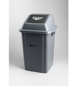 M2 Professional: 25L Garbage Container With Push Lid