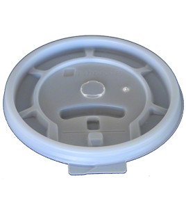 Genpak FB100S plastic lids fold back for foam cups 10oz-12oz box of 1000