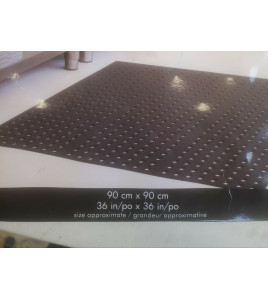 Anti-Fatigue rubber floor mat 36&quot;x36&quot;