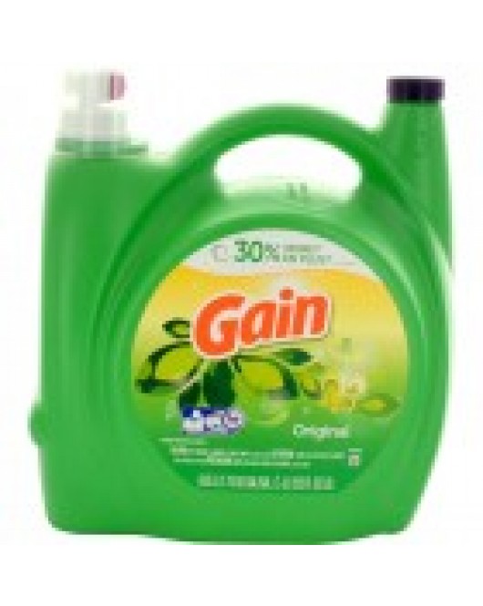 Gain liquid laundry detergent 6.65 L, 146 loads he 
