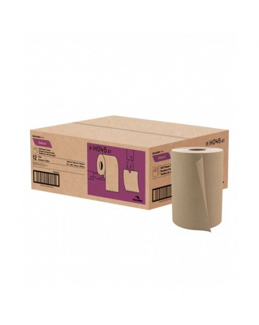 CASCADES PRO SELECT : Kraft Roll Towel 425' x 12 Rolls/Case