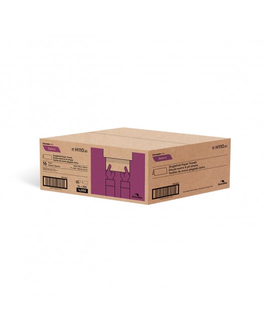 Cascades PRO Select™: White Single-Fold Paper Towels 4000 Sheets Per Case