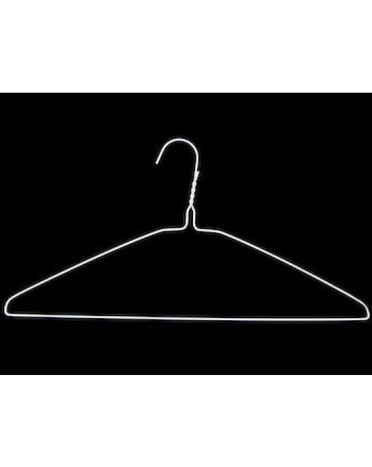 wire hangers for man shirts 18", 14.5 gauge , case of 500 white 
