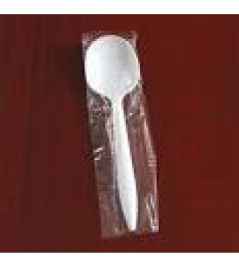 Individually Wrapped Soup Spoons 1000 pcs / Case