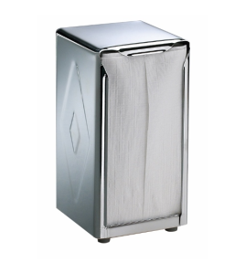 Jr. Napkin Dispenser San Jamar Stainless Steel Table Top metal