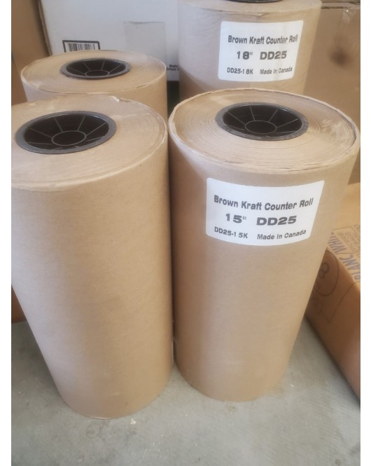 kraft paper roll 15" ( for wrapping and shipping )