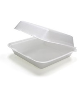 Pactiv: Smart Lock Large Single Compartment Hinged Lid Containers 150 Pcs / Pkg