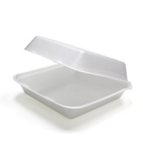 Pactiv: Smart Lock Large Single Compartment Hinged Lid Containers 150 Pcs / Pkg