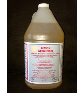 Sprakita: Lemon Germicidal - Deodorizer & Disinfectant Cleaner 4 x 4Litre Bottles