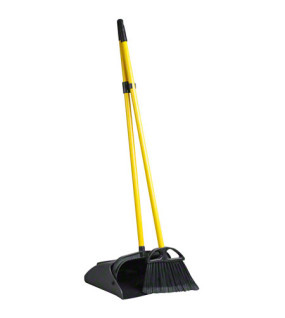 Plastic Lobby Dustpan With Angle Broom M2