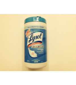 Lysol: Advanced Disinfecting Wipes 5 x 110 Wet Wipes Per Case