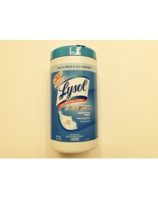Lysol: Advanced Disinfecting Wipes 80 Wet Wipes