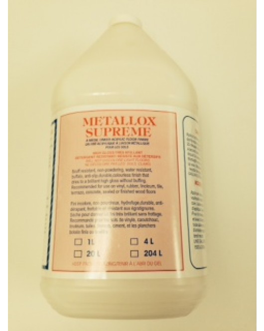 Sprakita: Metallox Supreme Floor Finish 4L Bottle