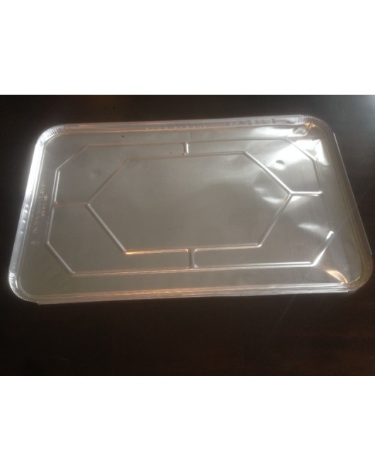Western Plastics: Aluminum Tray Full Size LID 50 Pieces Per Case