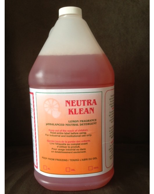 Sprakita: Neutra Kleen Lemon pHBALANCED Neutral Detergent 4 Litres Bottle