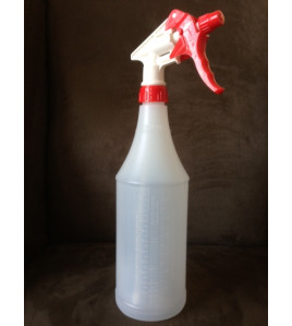 24oz Round Spray Bottle With Bottle Trigger