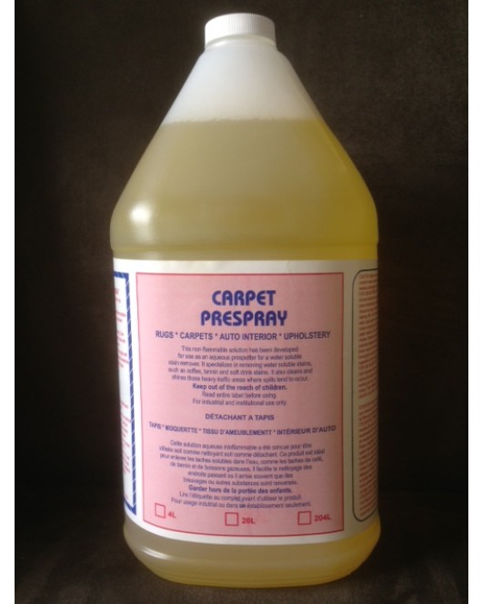 Sprakita: Carpet Pre-Spray 4x4 Litre Bottles