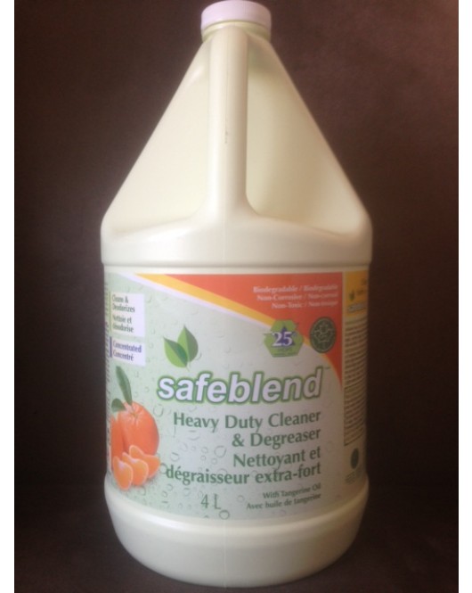 Safeblend: Heavy Duty Cleaner & Degreaser 4 Litres Bottle