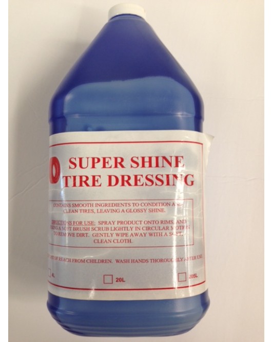 Sprakita: Super Shine Tire Dressing 4L Bottle