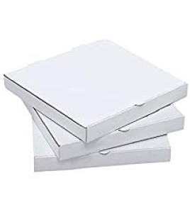 pizza box 14&quot; inch 50 for a bundle white 