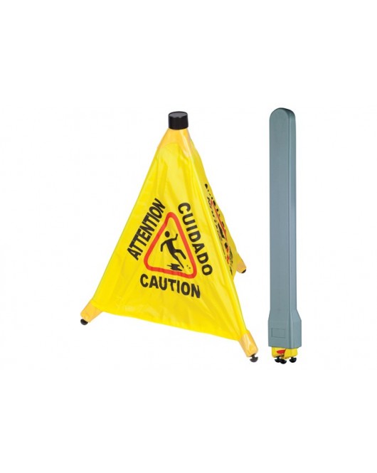 safety pop up sign M2 with Storage Tube