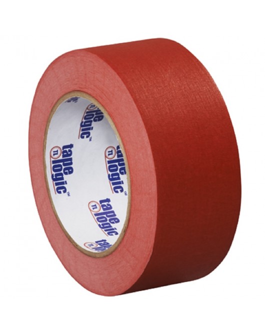 Red packaging tape 2"x 132m case of 36 rolls 2.5 mill