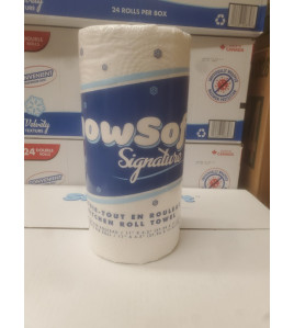 Snow soft kitchen towel 12 rolls 420 sheets
