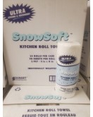 snow soft :Kitchen Roll Towels, 70 Sheets 24 rolls