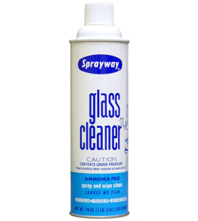 Sprayway: Glass Cleaner Case of 12 x 19oz Spray Bottles