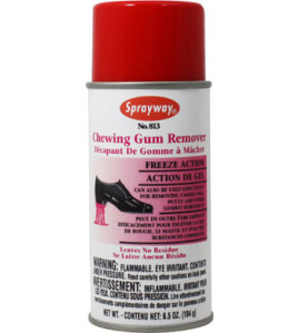 Sprayway: Chewing Gum Remover 6.5oz Spray Bottle