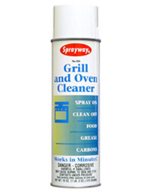Sprayway: Grill & Oven Cleaner 12 x 18oz Spray Bottles