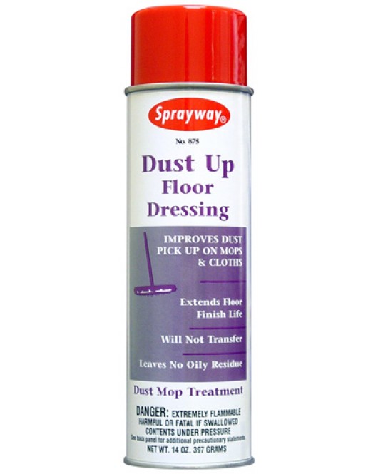 Sprayway: Dust Up Floor Dressing 14oz Spray Bottle