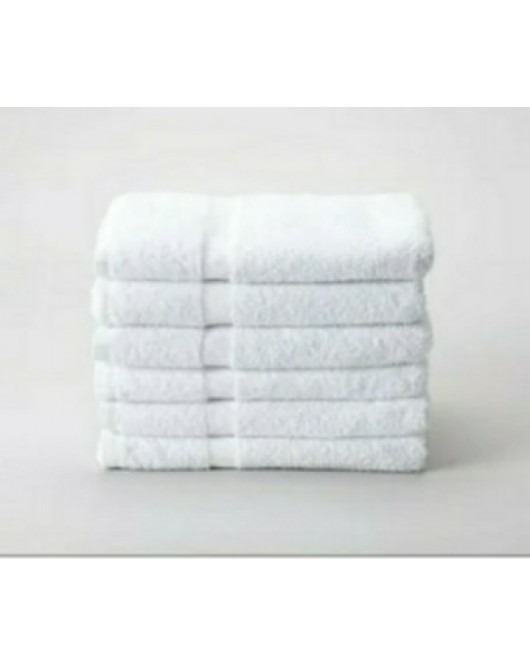 white gym towels 22'x24' cotton 12 pcs 6lb
