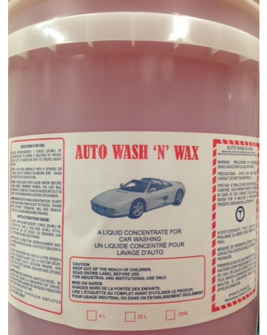 Sprakita: Auto Wash 'N' Wax 20Litre Pail