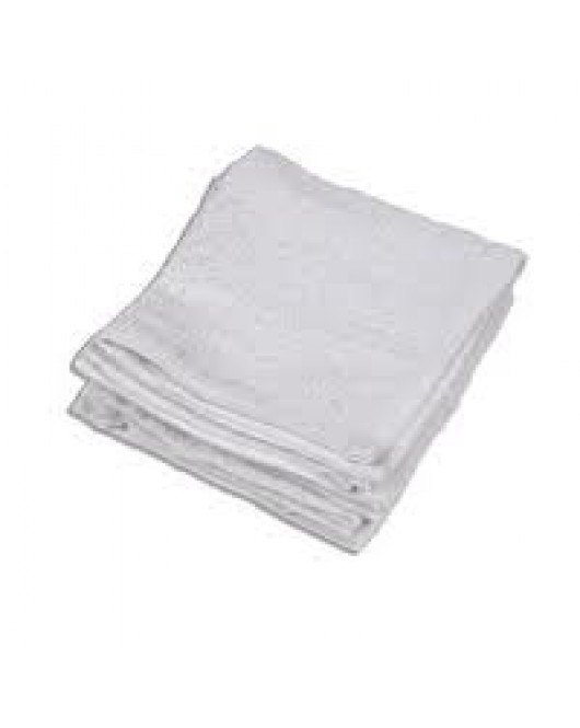 Terry Towels 14" x 14" White 12 Pieces Per Backage