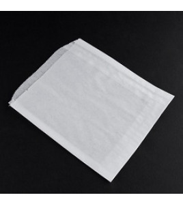 Grease proof white sandwich bag 6x2x9 white case of 1000